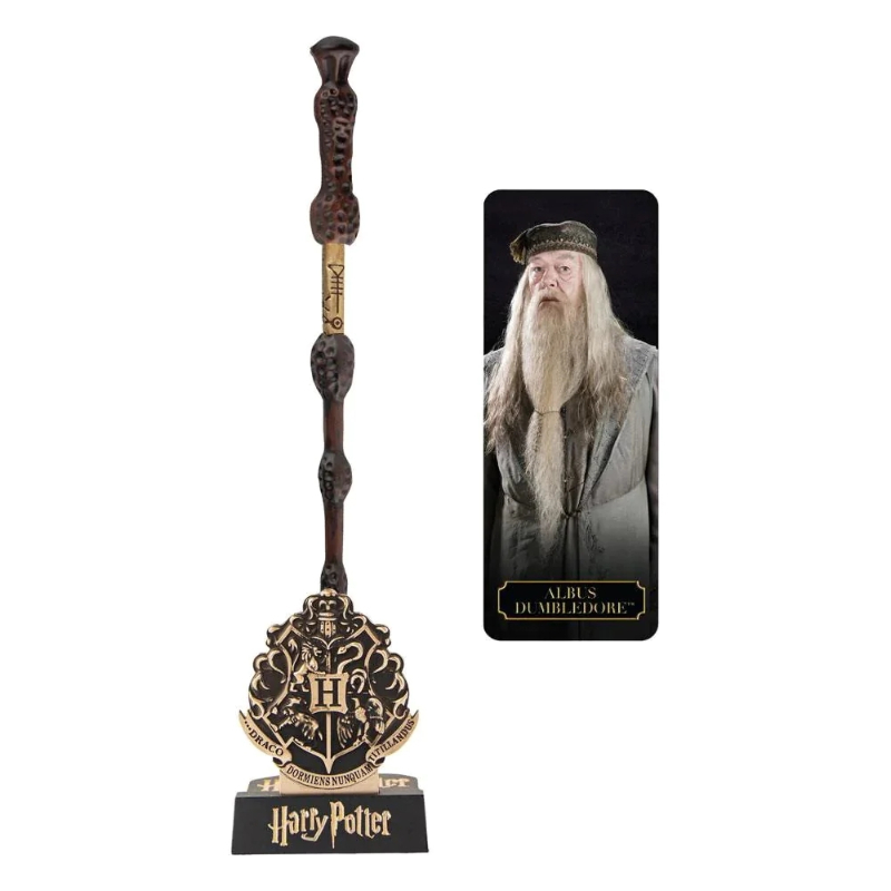 Cinereplica: Wand Pen With Stand Display Box Of 9Pcs - Albus Dumbledore