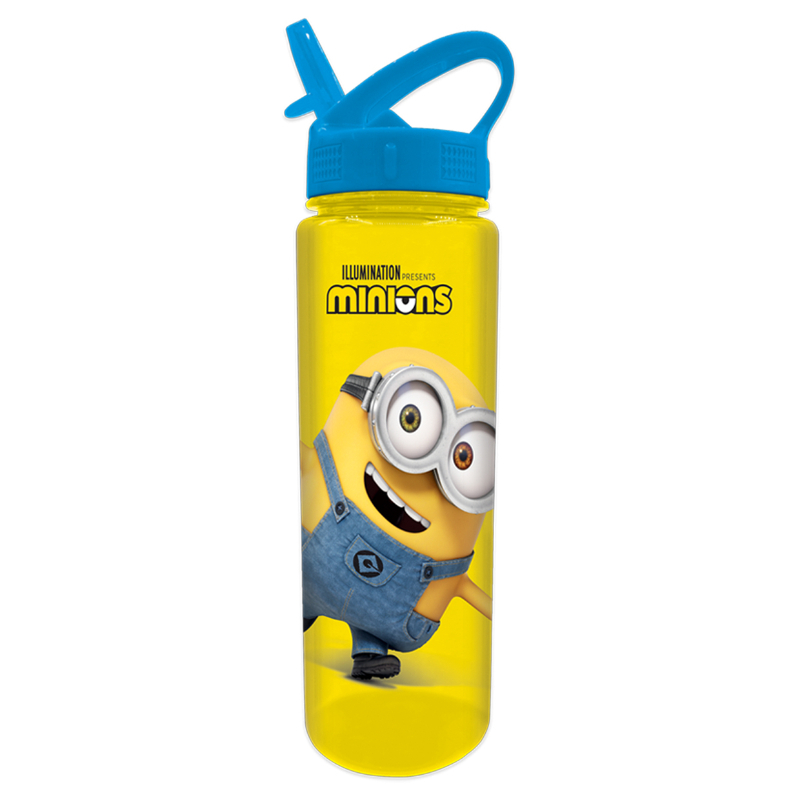 Minions Kids Plastic Water Bottle - Yellow