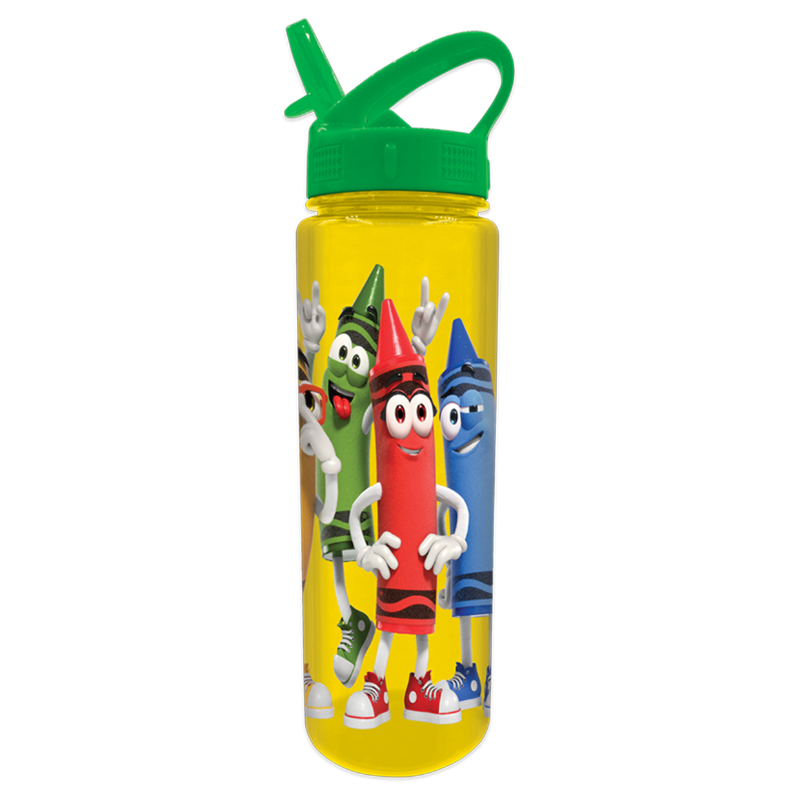 Crayola Kids Plastic Water Bottle - Yellow
