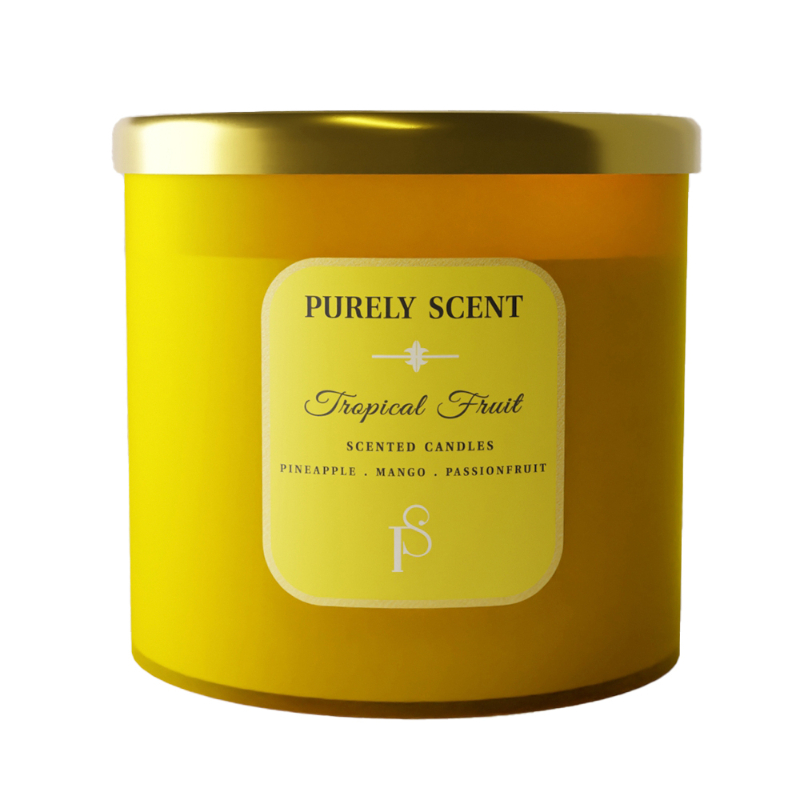 Purely Scent Tropical Fruit %100 Soy Wax Candle