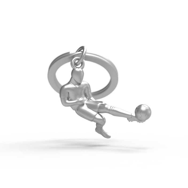 Metalmorphose Soccer Keychain
