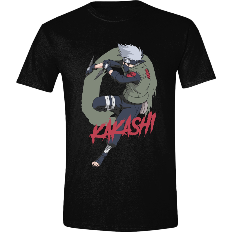 Pc Merch Naruto Kakashi Fighting T-Shirt Xl