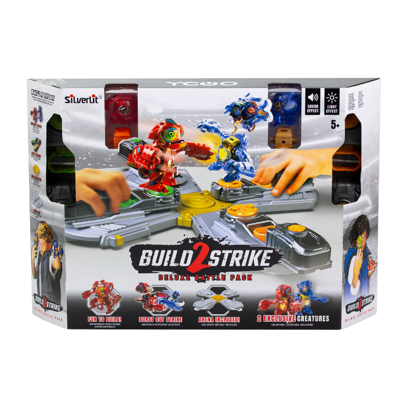 Silverlit Bulid 2 Strike Deluxe Battle Pack