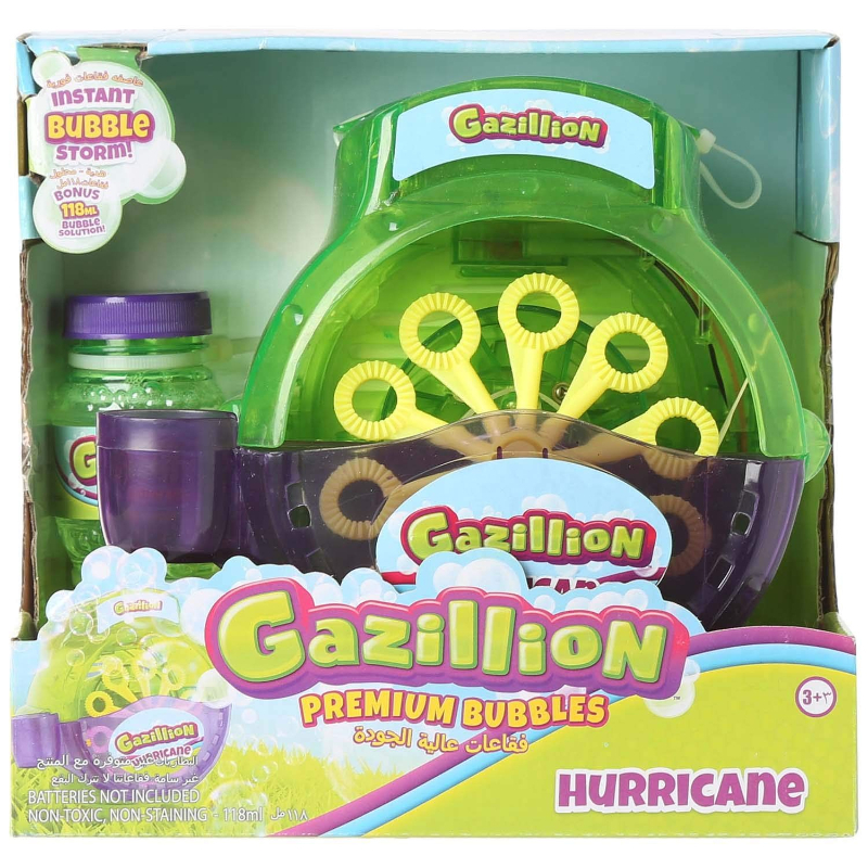 Funris Gazillion Machine Hurricane Bubble