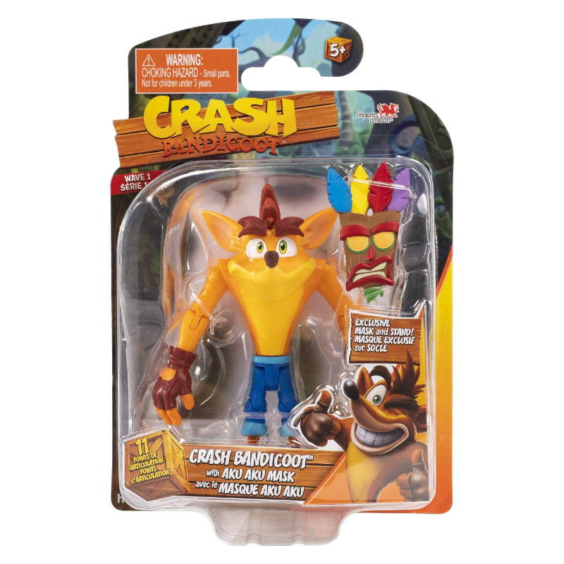Crash Bandicoot Action Figure (Assortment - Includes 1)