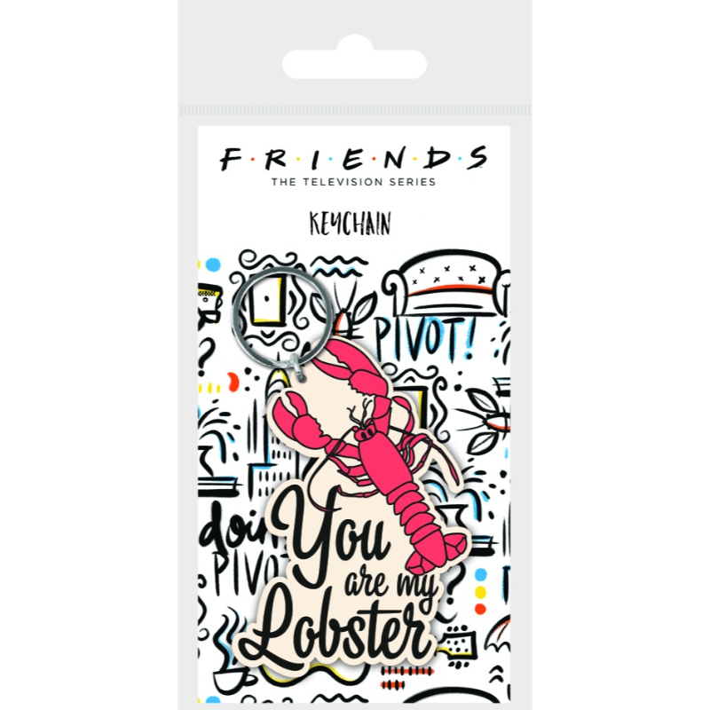 Pyramid Friends You Are My Lobster (Rubber Keychain)