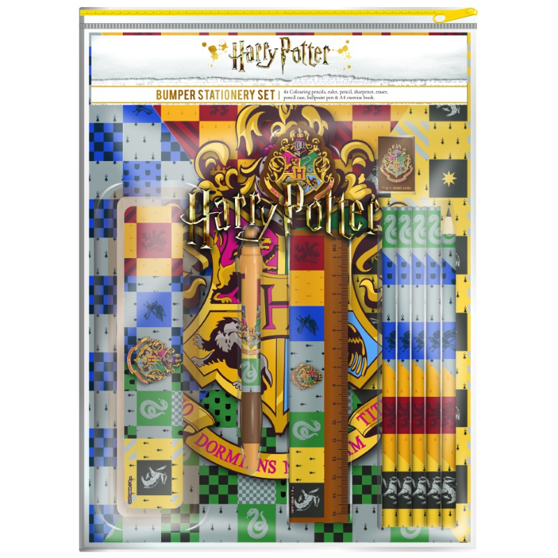 Pyramid Harry Potter House Crests (Bumper Stationery Set)
