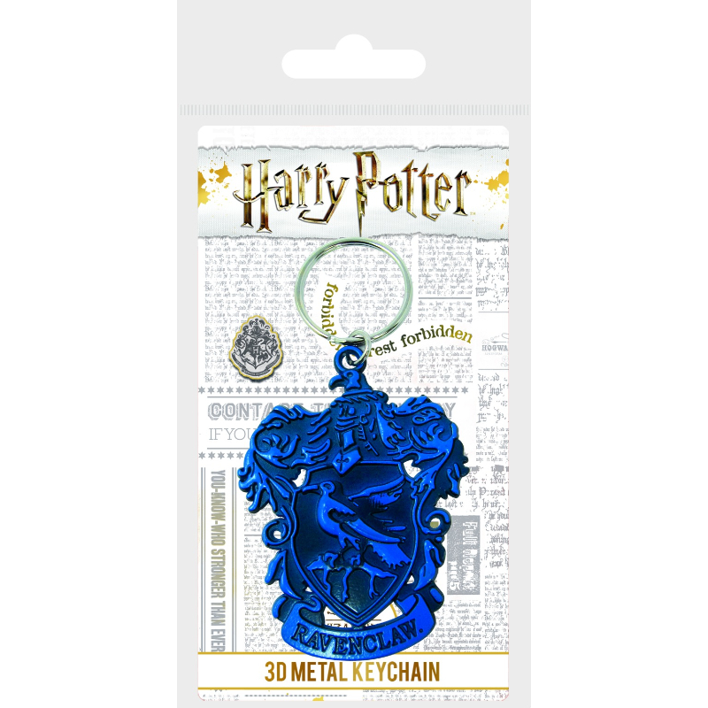 Pyramid Harry Potter Ravenclaw Crest (Metal Keychain)