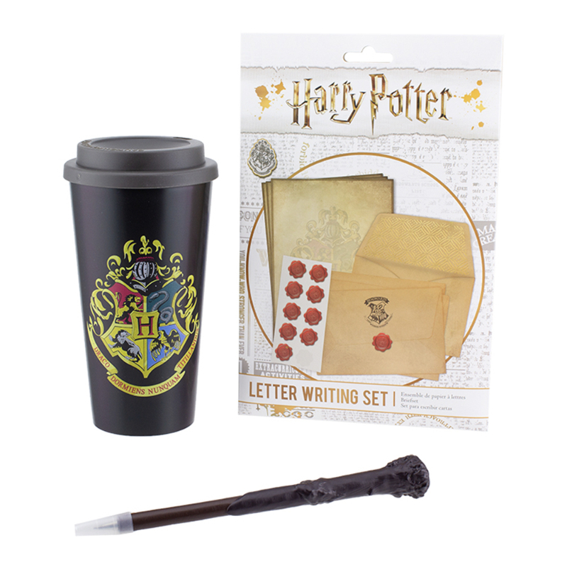 Paladone Harry Potter Writing And (Travel Mug Set)