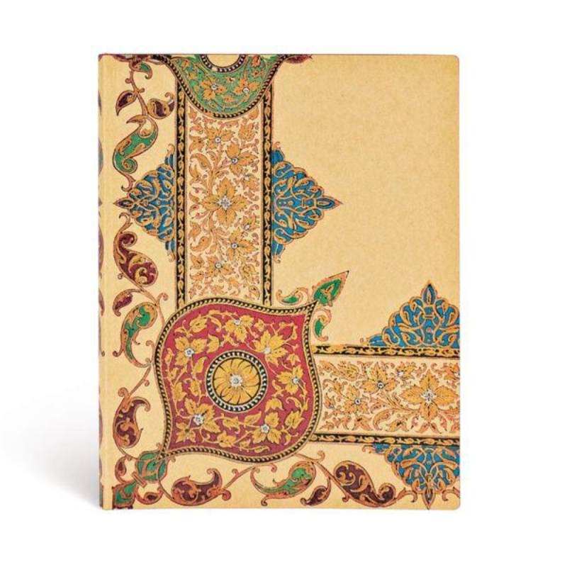 Paperblanks Lyon Florals Visions Of Paisley Ivory Kraft 144 Pages Ultra Lined