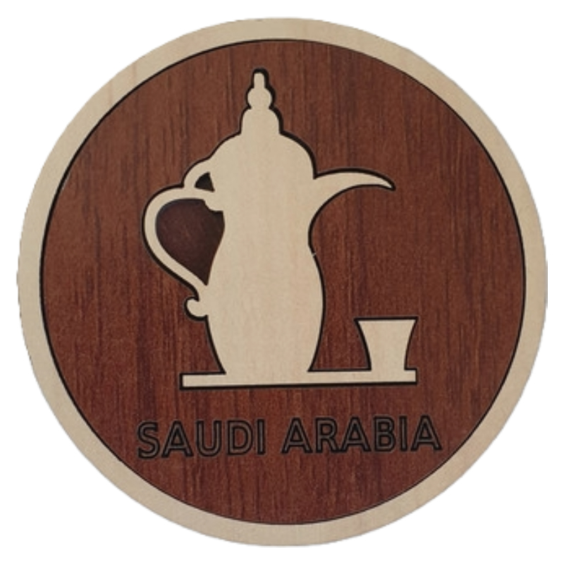 IRTH Fridge Magnet Saudi Coffee