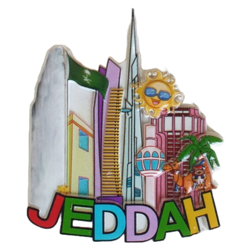 IRTH Ceramic Fridge Magnet Jeddah