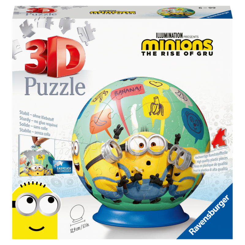 Ravensburger Puzzle Ball Minions 2 72 Pcs