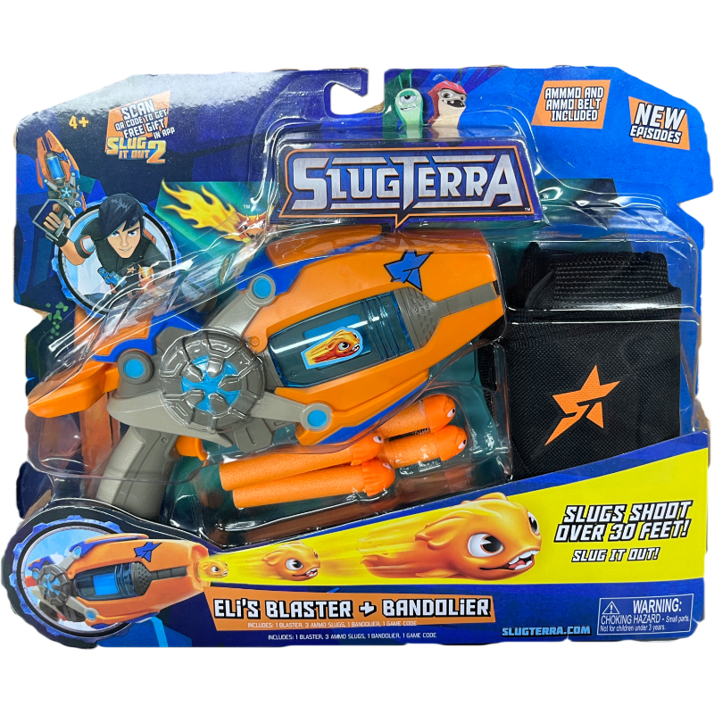 Slugterra Eli'S Blaster And Bandolier