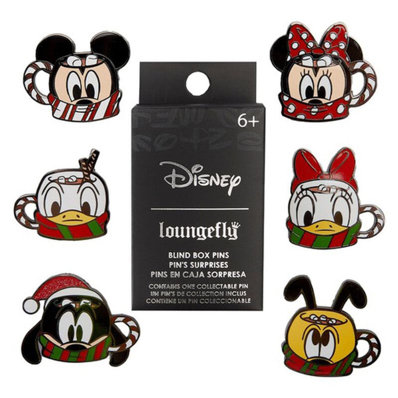 Funko Loungefly! Blind Box Pin: Disney Mickey And Friends Hot Cocoa Blind Box Pins