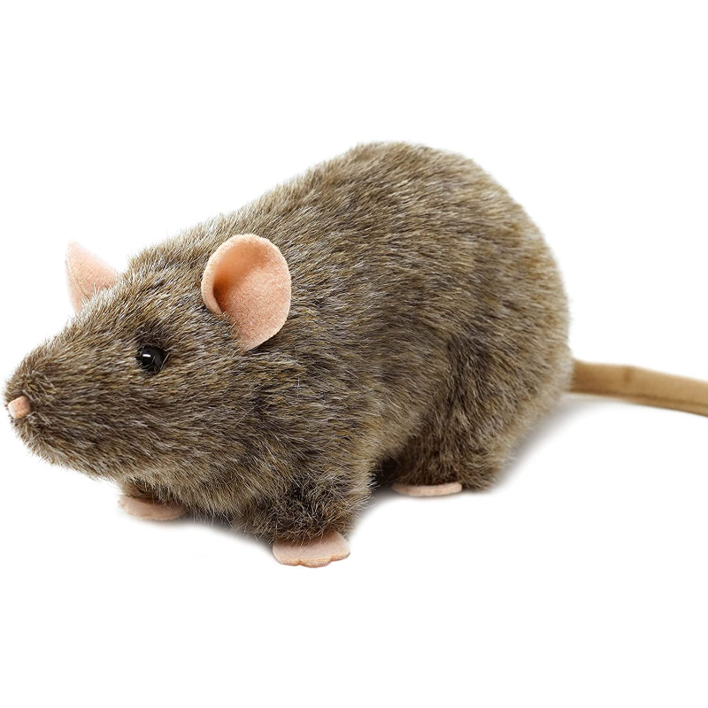 دميه الفأر روبين ماوس حيوانات المحشوة دمية محشوة على شكل حيوان مقاس 7 انشة