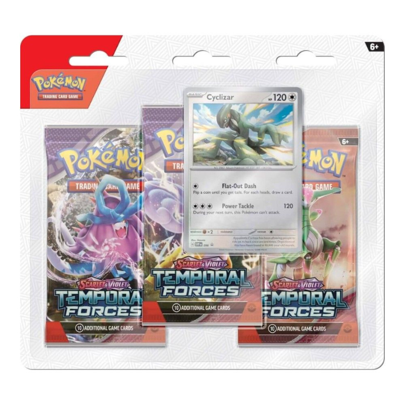 Pokemon Scarlet And Violet 05 3 Pack Blister (Assortment - Includes 1)