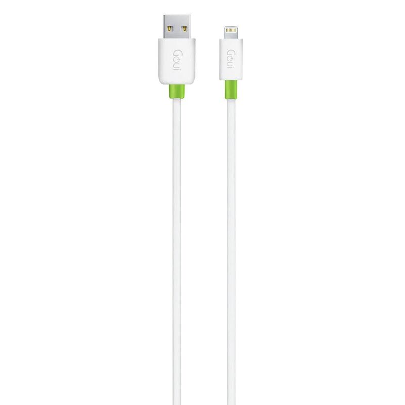 Goui 8 Pin Lightning to USB Cable Sync and Charge Your Apple iPad Apple iPhone and iPod White