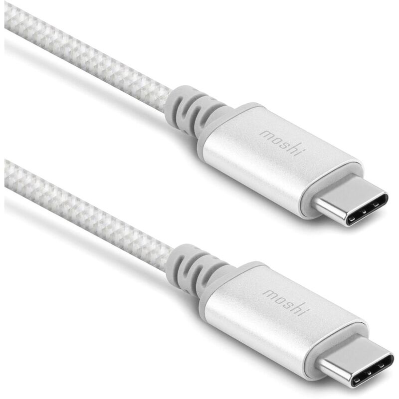 Moshi 99Mo084244 USB Cable 1 M 3.2 Gen 1 (3.1 Gen 1) USB C Silver