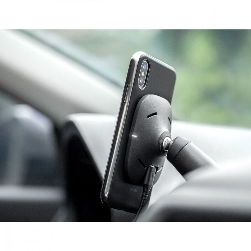 Snapto Car Mount with Wireless CharginGBlack