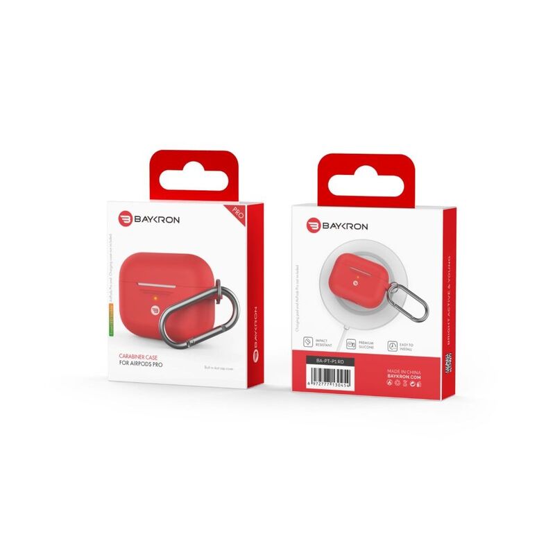 Baykron Silicone Case AirPods Pro Red