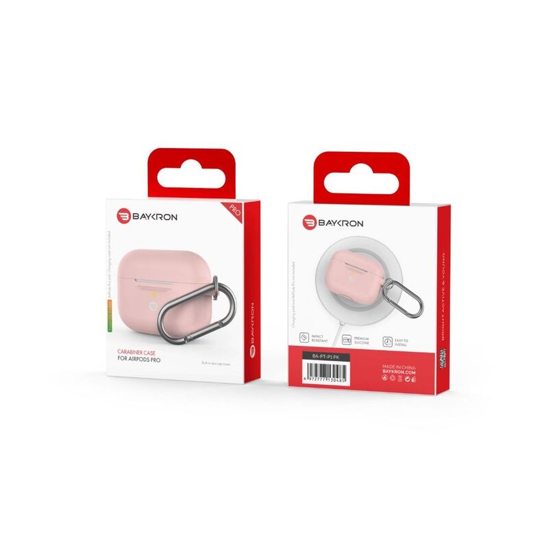 Baykron Silicone Case AirPods Pro Pink