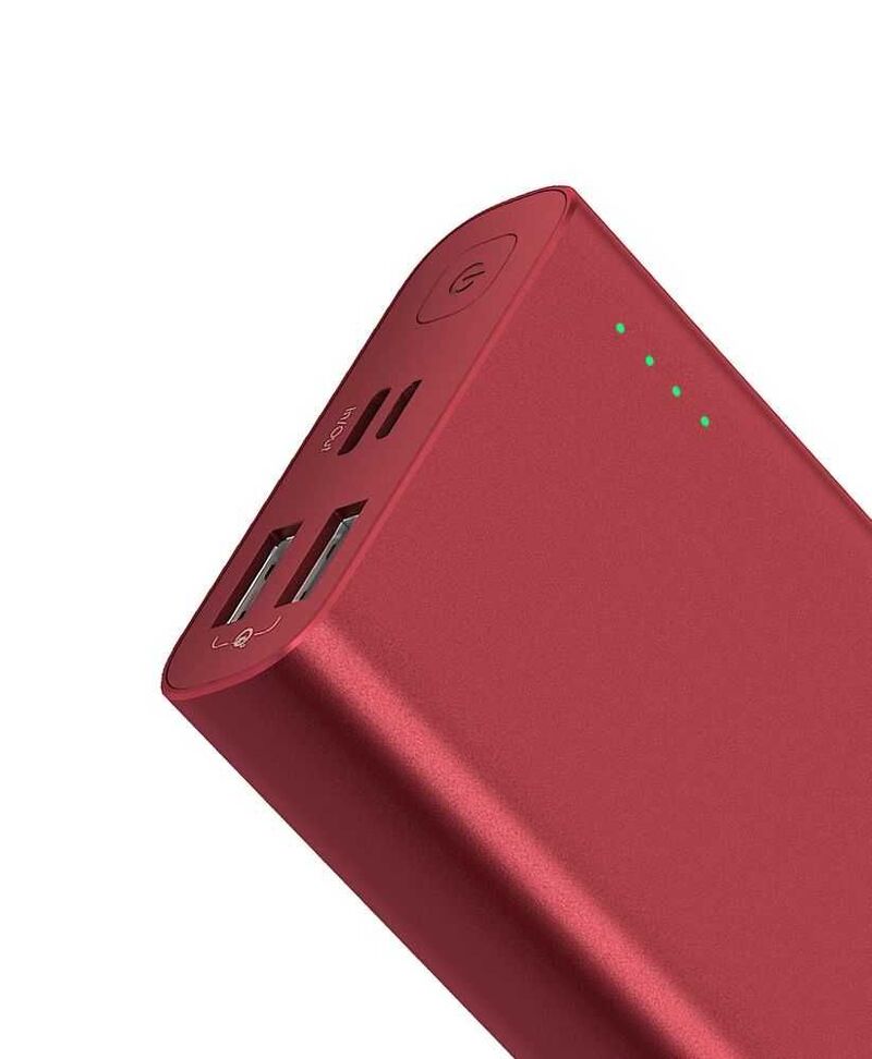 أوكي باور بانك 20.000 ميللي أمبير USB Cمع خاصية PD لون أحمر