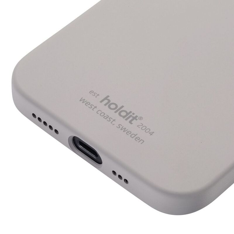 Silicone Case Apple iPhone 12 12 Pro Taupe
