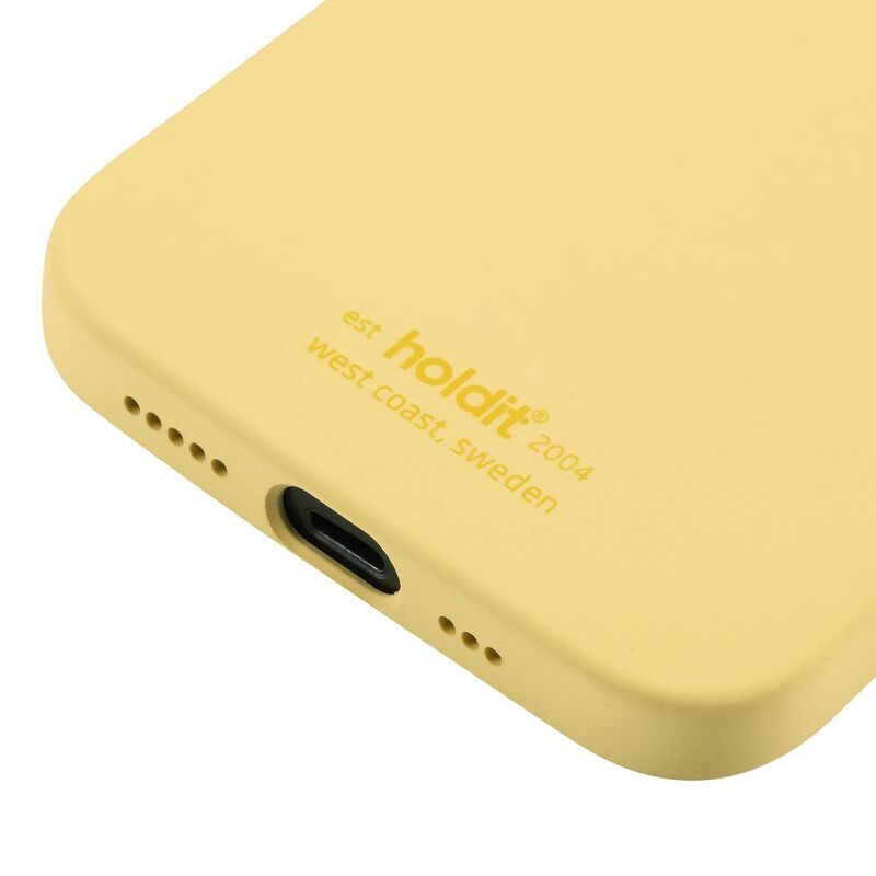 Silicone Case Apple iPhone 12 12 Pro Yellow