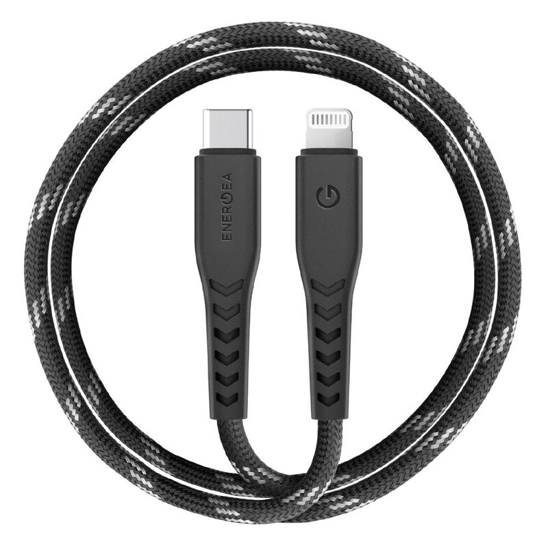 Energea Nyloflex Cable USB-C to Lightning C94 MFI 1.5M - Black