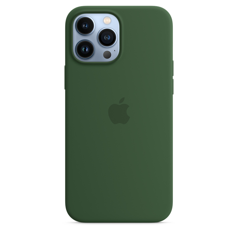 Apple iPhone 13 Pro Max Silicone Case with MagSafe Clover