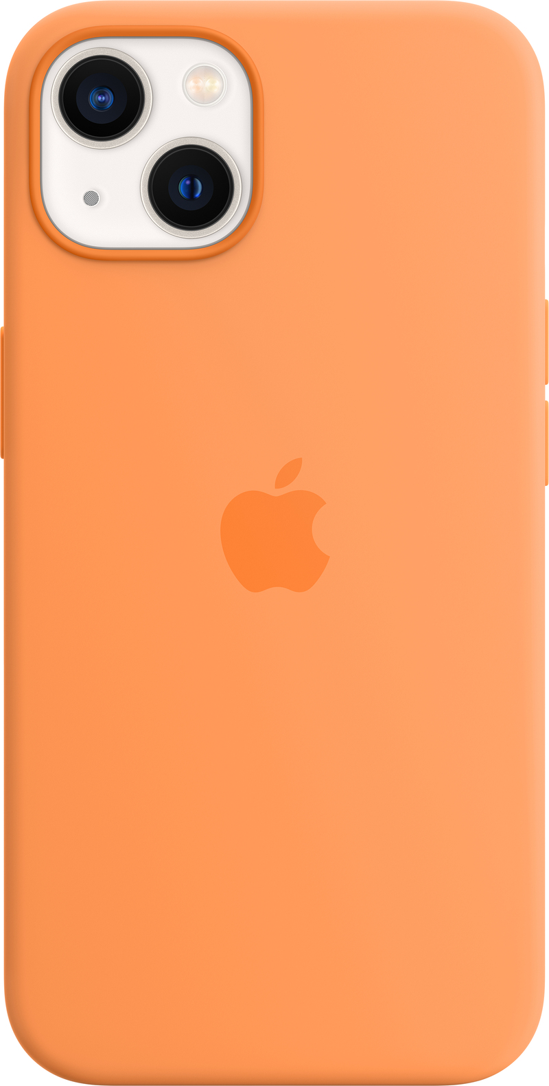 Apple iPhone 13 Silicone Case with MagSafe Marigold