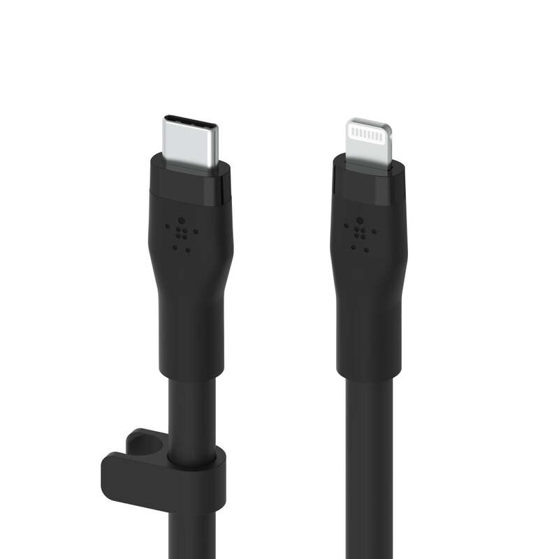 Belkin Cable Silicone Lightning To Type-C 3M Black
