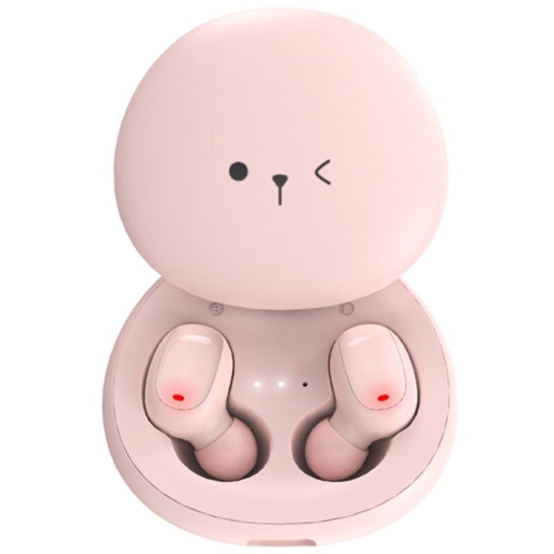 بورودو سماعات الأذن اللاسلكية ساوند تيك للأطفال وردي