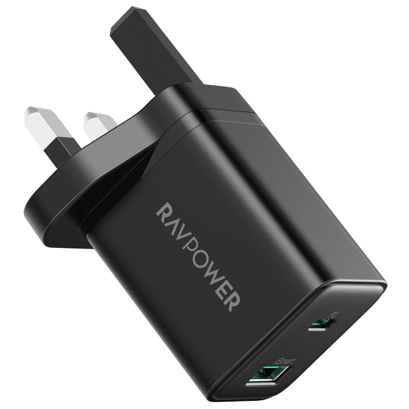 Ravpower Wall Charger 30W Two Ports Black