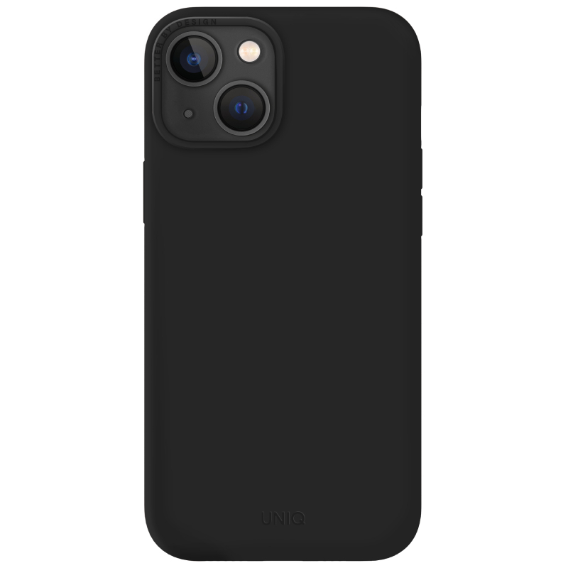 Uniq Hybrid Iphone 14 Plus Lino - Midnight Black (Black)