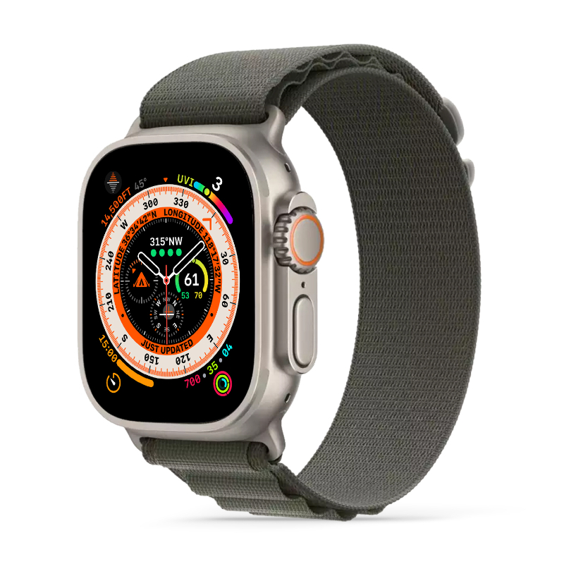 Esse Apple Watch Ultra Strap - Green - Medium - 49Mm