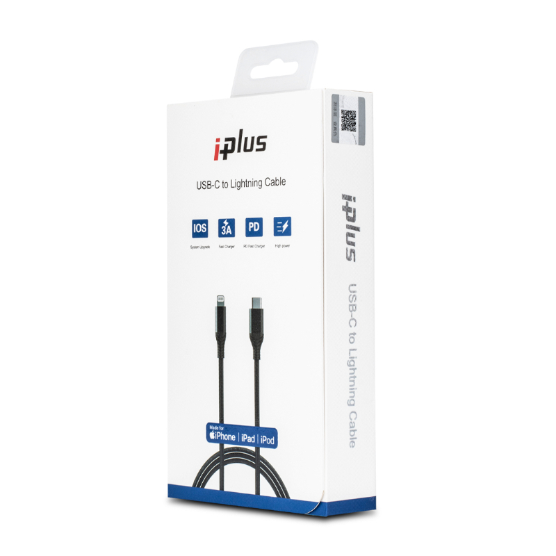 I-PLUS USB-C to Lightning Cable 1m