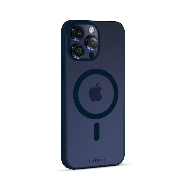 Hyphen Noct Magsafe Frame Case Titaniumblue Iphone 15 Pro Max