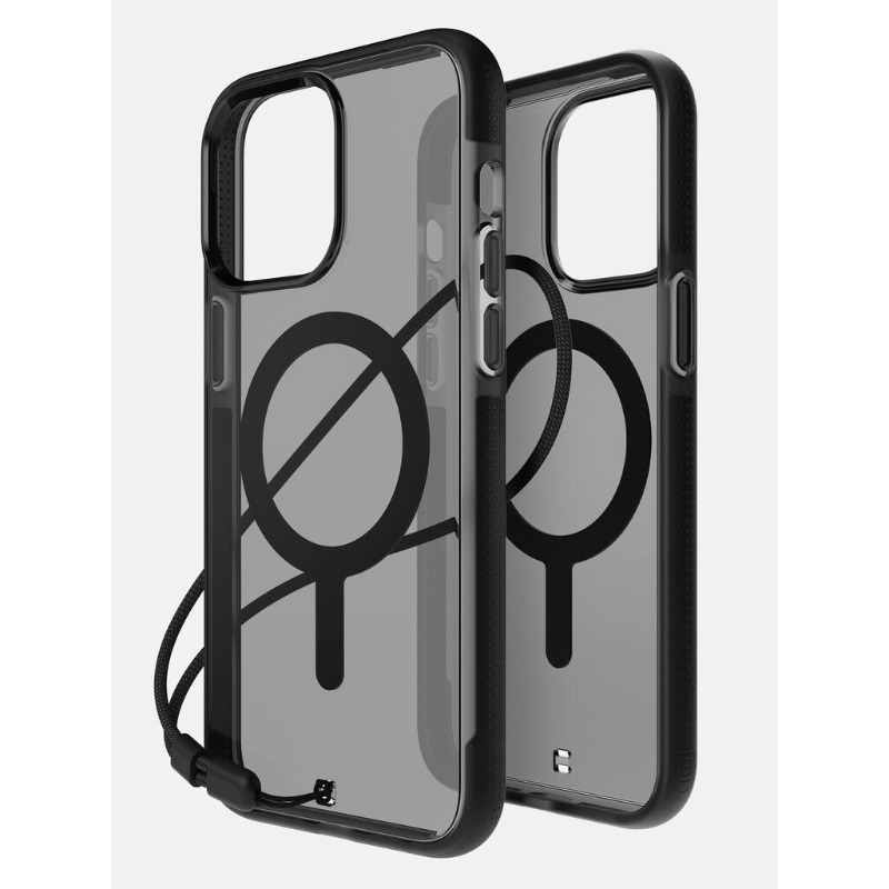 Bodyguardz Case Iphone 15 Pro Max Ace Pro With Magsafe Smoke And Black