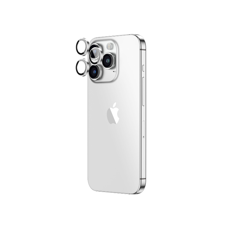 Amazingthing Camera Protectors Iphone 15 Pro And Iphone 15 Pro Max Silver
