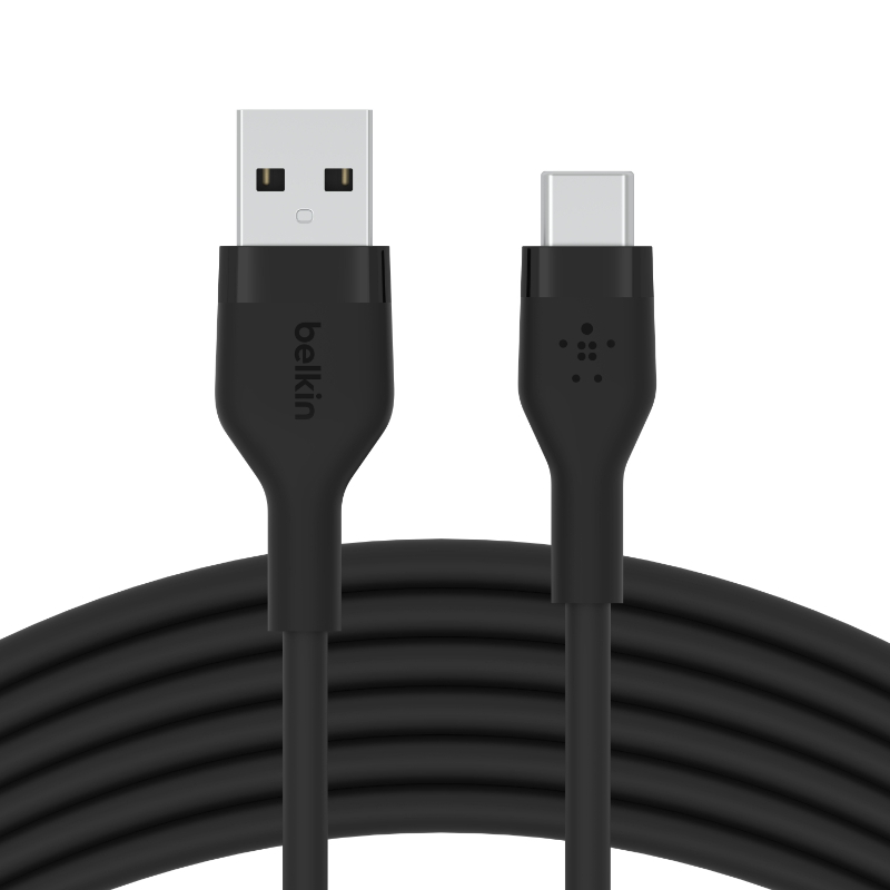 Belkin Usb To Type C Cable Silicone 3M Black