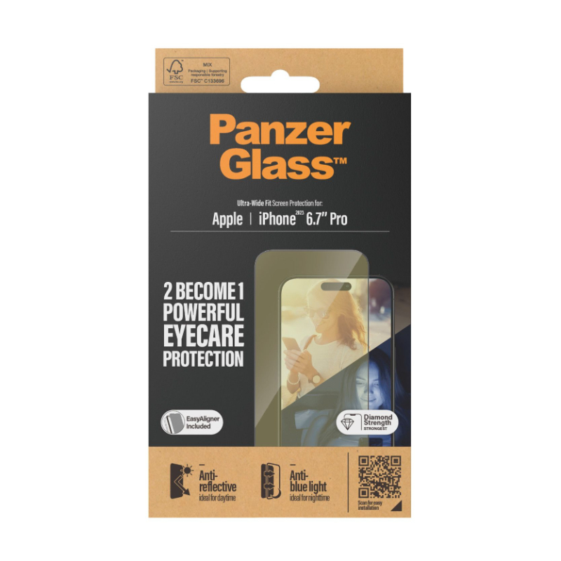 Panzerglass Anti-Reflective Screen Protection For Iphone 15 Pro Max