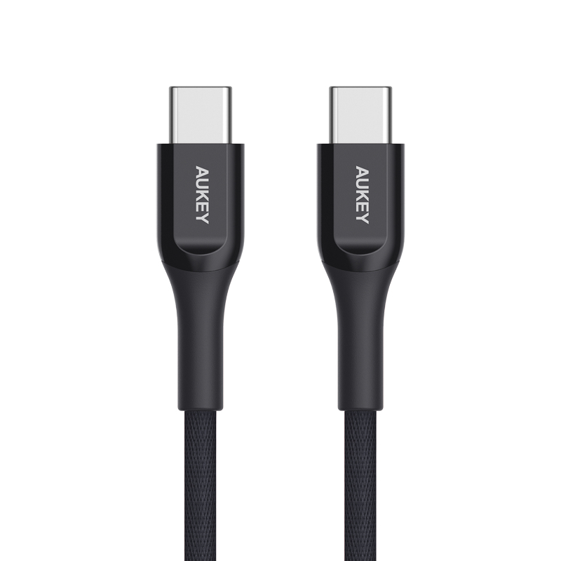 AUKEY Kevlar Core USB-C to C Cable 1.2m Black
