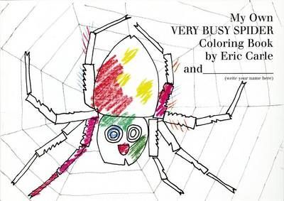 كتاب تلوين عنكبوتي الصغير My Own Very Busy Spider Coloring Book