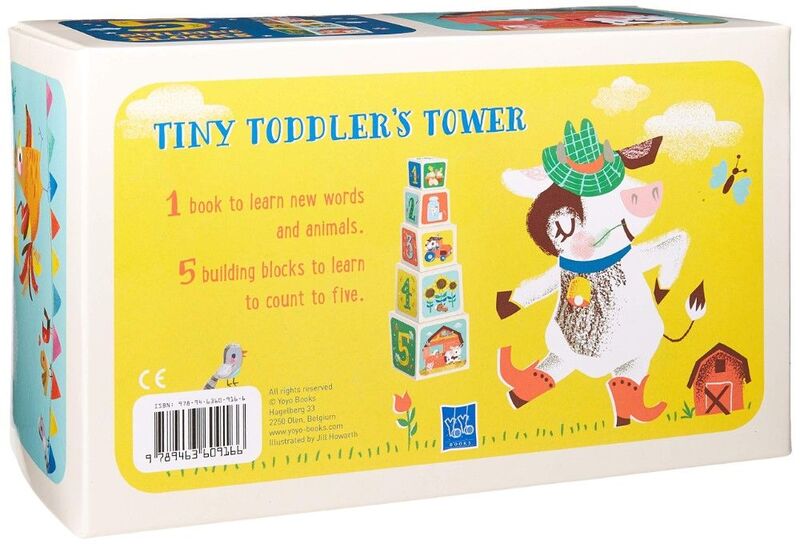 لعبة مزرعة برج الأطفال الصغار Tiny Toddlers Tower Animals
