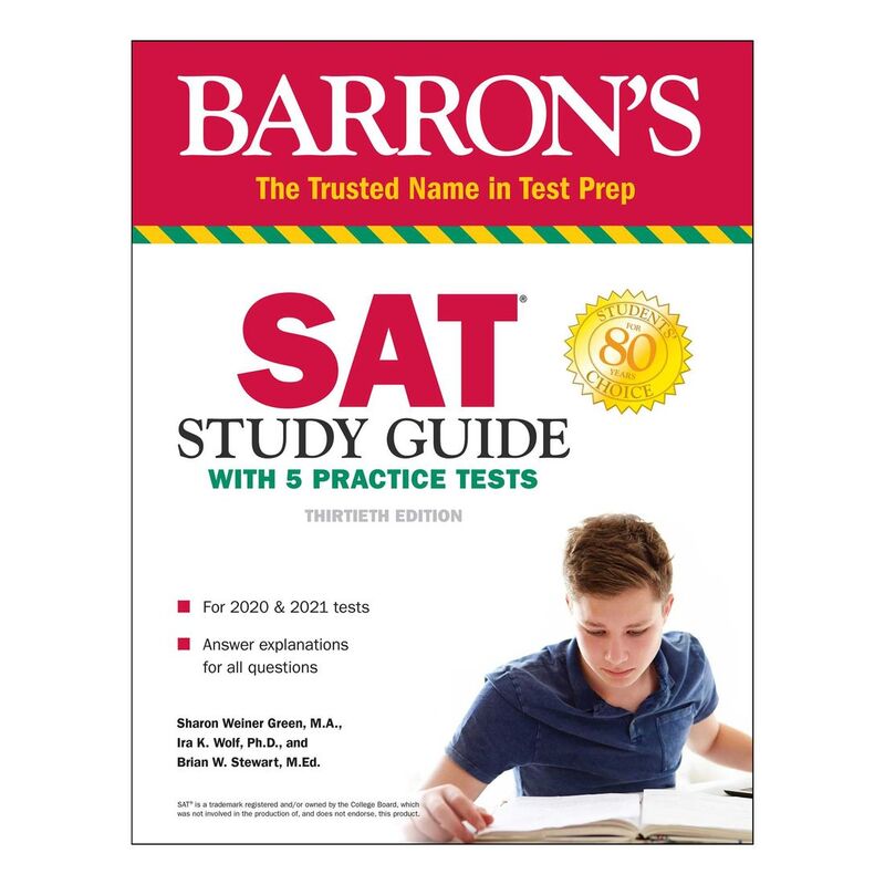 Sat Study Guide with 5 Practice Tests