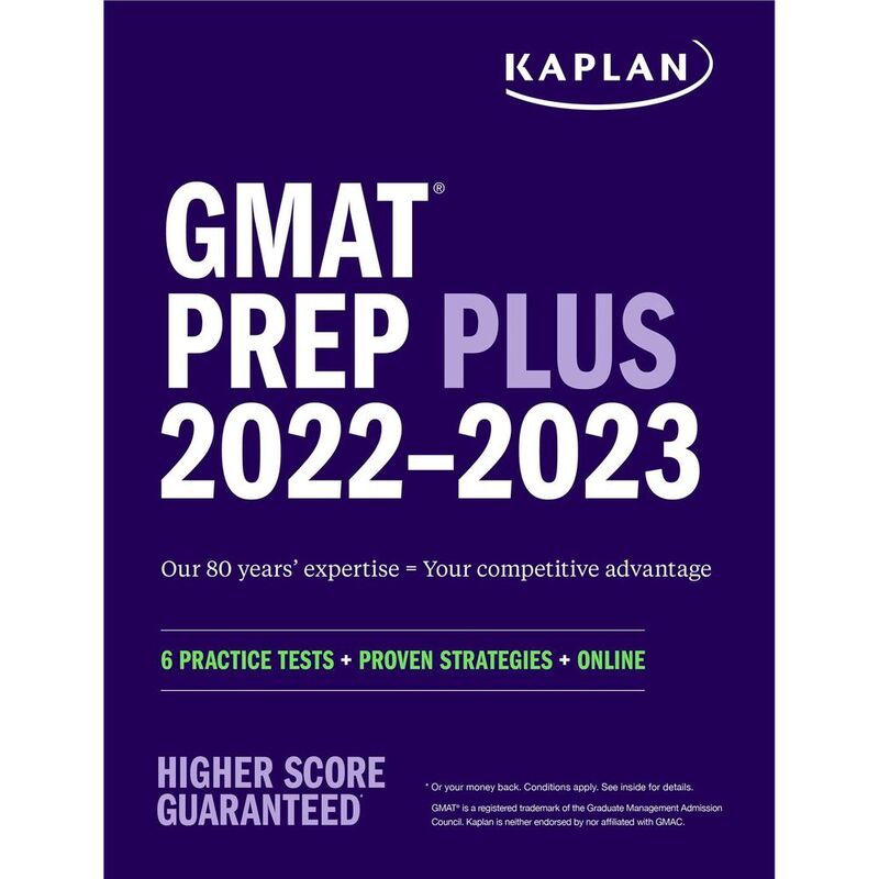 Gmat Prep Plus 2022: 6 Practice Tests +Proven Strategies + Online