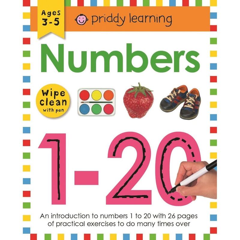 Numbers 1-20 Wipe And Clean Workbooks