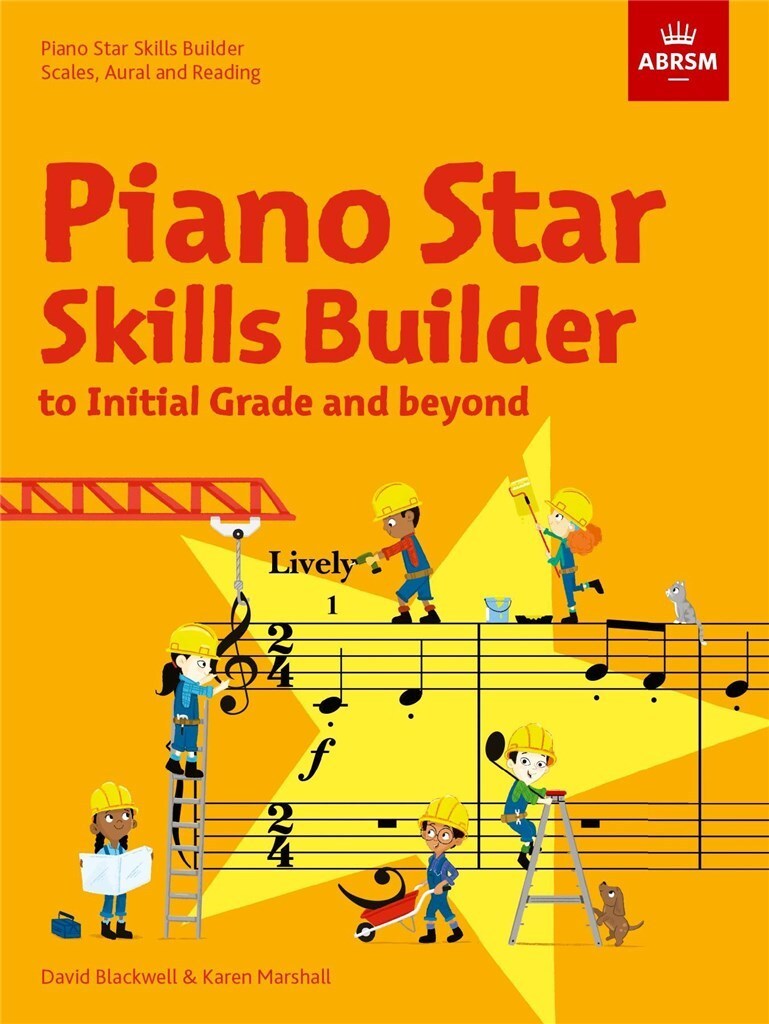 نجم البيانو: منشئ المهارات: المقاييس السمعي والقراءة إلى الصف الأول وما بعده